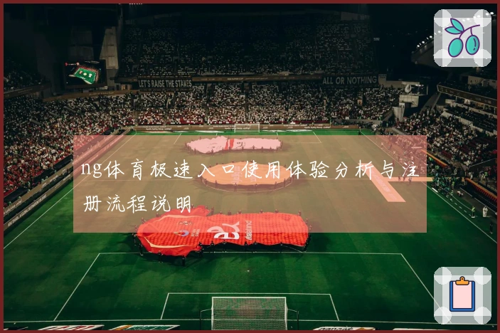 ng体育极速入口使用体验分析与注册流程说明